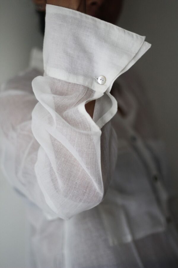 Sheer Muslin Cotton Shirt