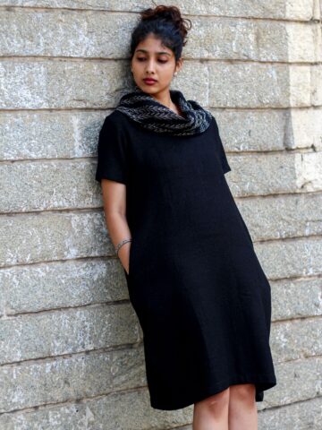 Cowl neck Infinity Dress