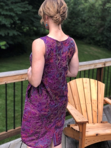 Magenta Magic Kantha Dress