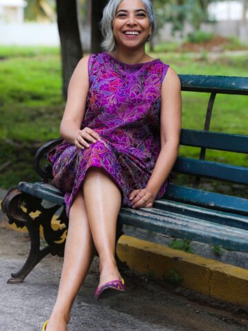 Magenta Magic Kantha Dress