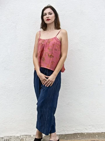 Ecoprint Cami - Pink