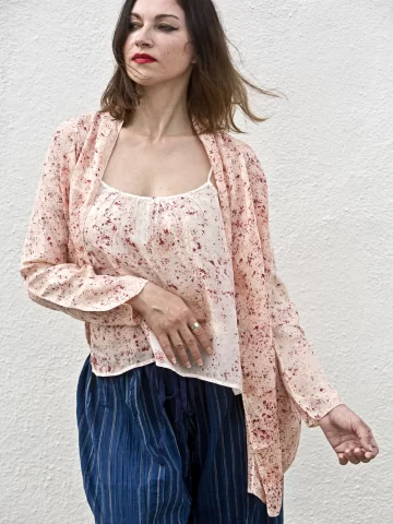 Ecoprint Cami Top & Overlay