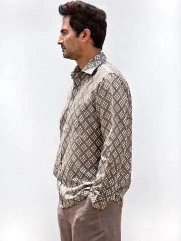 Raindrop Linen Shirt