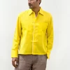 Yellow Cotton Shirt