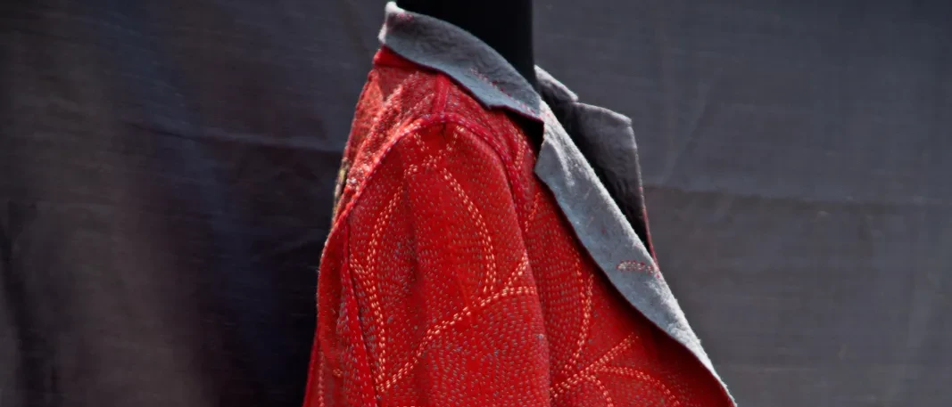 Reversible Kantha Coat